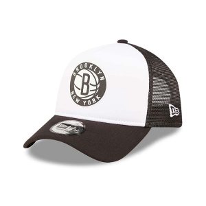 Cappellino A-Frame Trucker Block Brooklyn Nets Team