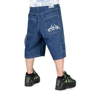 Blueskin Short Dark Wash/White