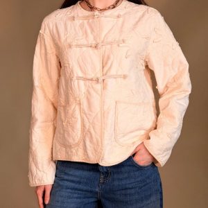 Giacca Trapunta Ricamo