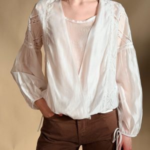 Camicia Incrocio Pizzo