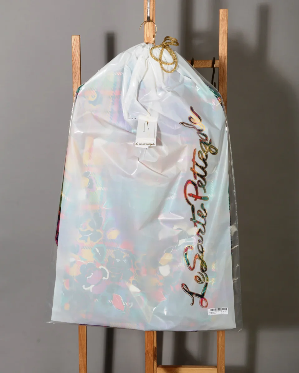 Camicia-Blusa donna Le Sarte Pettegole 100% seta fantasia floreale multicolor - immagine 9