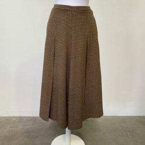 Gonna Pantalone a gamba larga in Pied-de-Poule