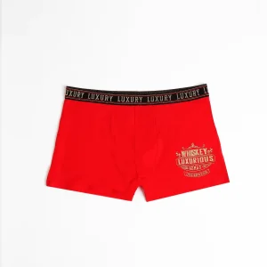 Admas Boxer Uomo Rosso