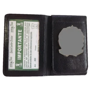 portafoglio gdf guardia di finanza con patella fissa per placca operativa