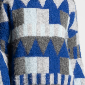 Maglia Dolcevita Jacquard