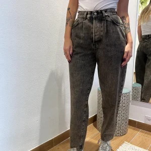 ECO Pantalone Ballon Denim Invecchiato
