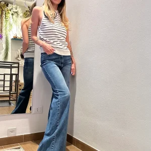 ECO Pantalone Palazzo Denim