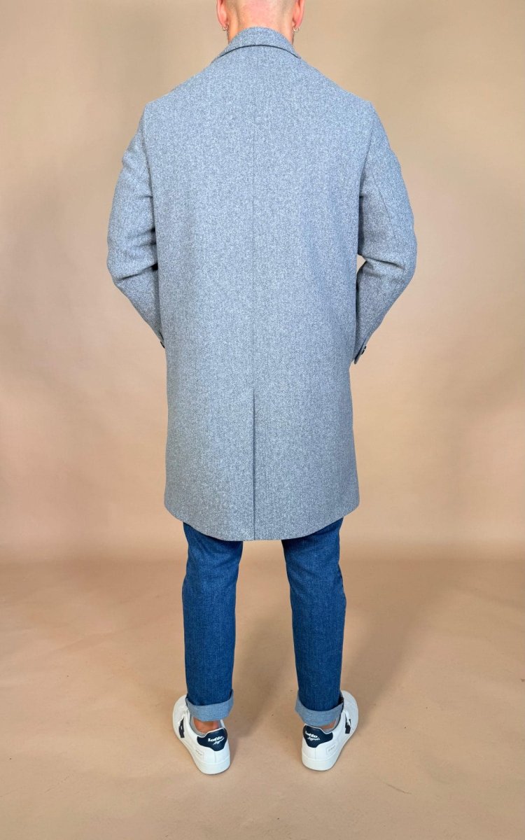 Cappotto dritto doppiopetto - immagine 4