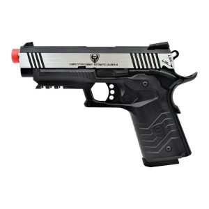 hfc pistola a gas hg-171 tactical 1911 silver /nero