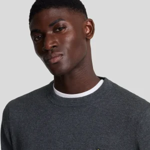 Maglia Cotton Merino Crew Neck Jumper