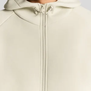 Giacca full zip in neoprene