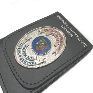 Portafoglio Vega cuoio 1WD148 guardia particolare giurata