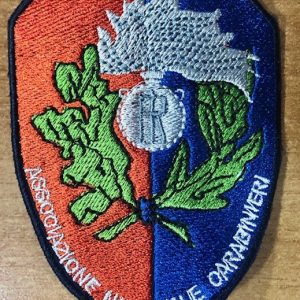 Scudetto ricamato associazione nazionale carabinieri