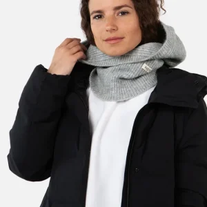 Cappuccio elasticizzato a coste