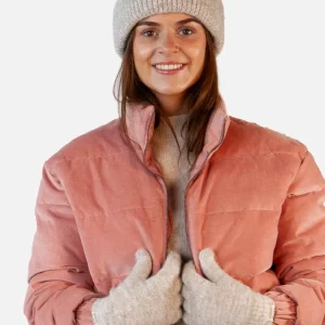 Guanti donna melange